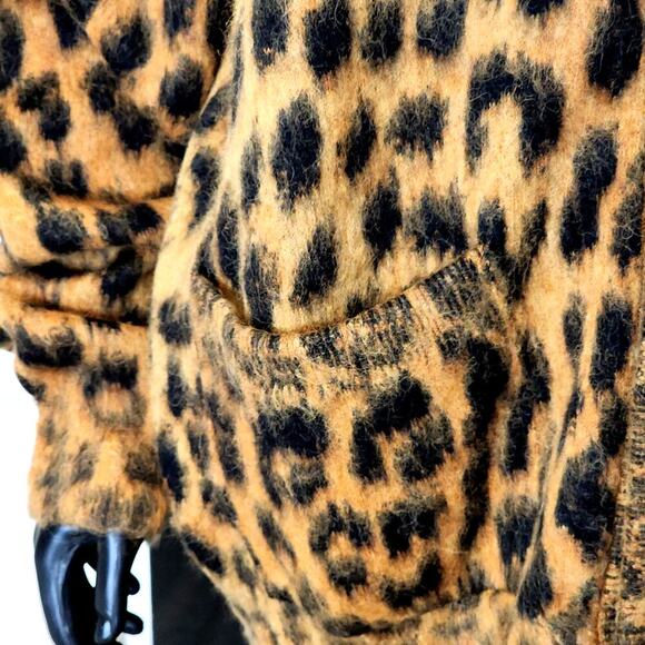 Palm Angels Animalier Brushed Cardigan 'Brown/Black' Size L - Picture 13 of 16
